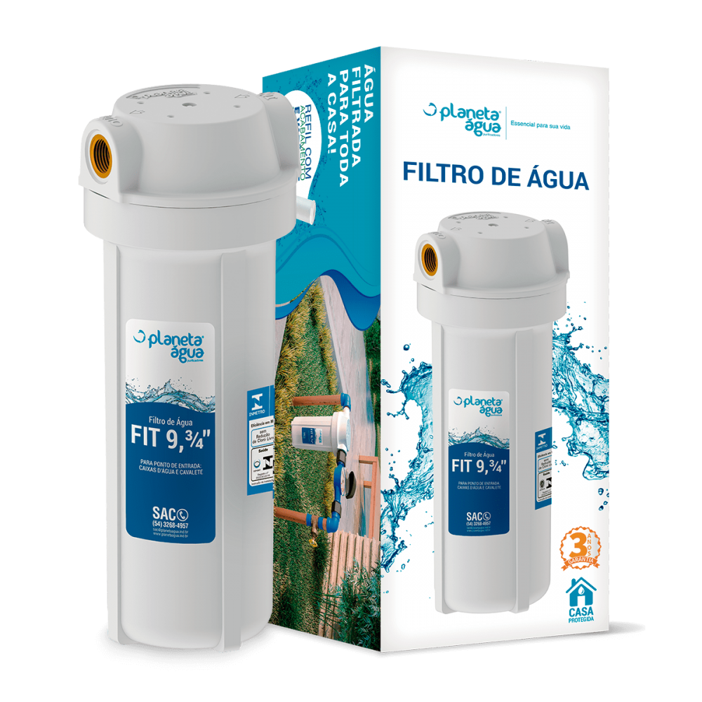 Filtro para Cavalete e Caixa d' Água Fit 230 - Rosca 3/4